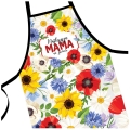 Kubek i Fartuch Kuchenny z Nadrukiem dla Mamy - Prezent na Dzień Matki - Zestaw Prezentowy dla Mamy - Wildflowers