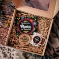 Kubek, Podkładka i Poszewka z Nadrukiem dla Mamy - Prezent na Dzień Matki - Zestaw Prezentowy dla Mamy - Folk