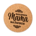 Kubek, Podkładka i Poszewka z Nadrukiem dla Mamy - Prezent na Dzień Matki - Zestaw Prezentowy dla Mamy - Folk