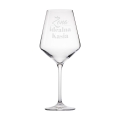 Kieliszek XXL do Wina z Grawerem - Prezent Na Dzień Kobiet dla Żony - Duży Kieliszek Do Wina - Żona Idealna