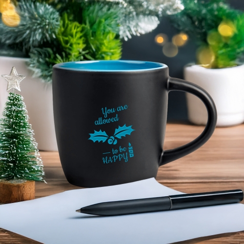 Kubek z Imieniem Na Święta - Kubek Prezent Na Mikołaja - You are Allowed To Be Happy