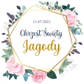 Szatka Do Chrztu - Pamiątka Chrztu Świętego z Imieniem - Szatka na Chrzest - Różowe Heksagony