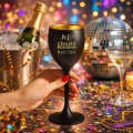 Matowy Kieliszek do Wina z Grawerem - Prezent na Urodziny - Kieliszek z Imieniem - Jej Chwila Relaksu