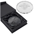 Statuetka na Dzień Nauczyciela - Kryształowy Medal Prezent dla Nauczyciela - Najlepsza Nauczycielka/Nauczyciel
