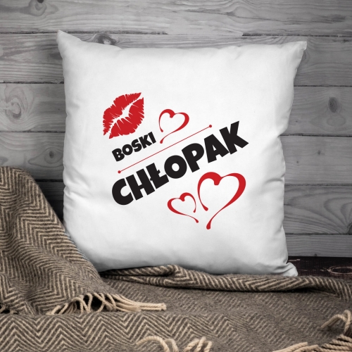 Poduszka z nadrukiem dla chłopaka