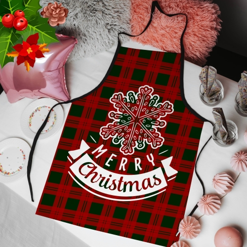 Świąteczny Fartuch Kuchenny z Nadrukiem Prezent na Święta Merry Christmas
