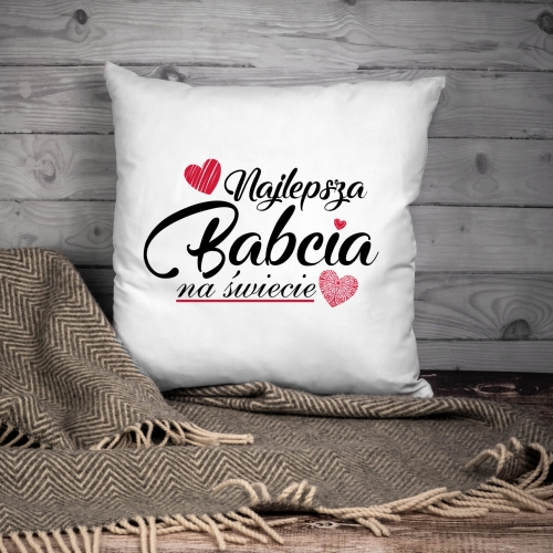 Poduszka dla babci z nadrukiem