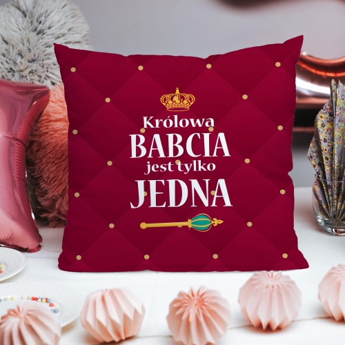 Poduszka dla babci z nadrukiem