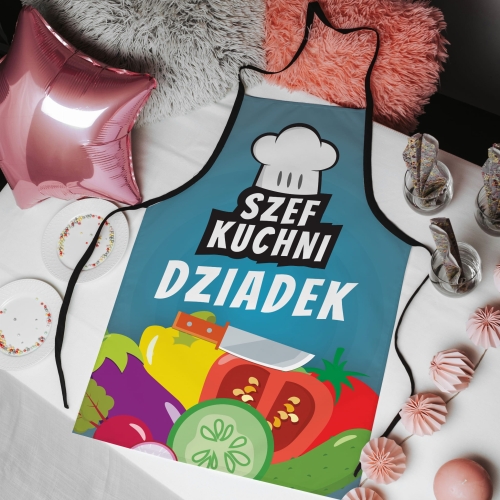 Fartuch dla dziadka z nadrukiem