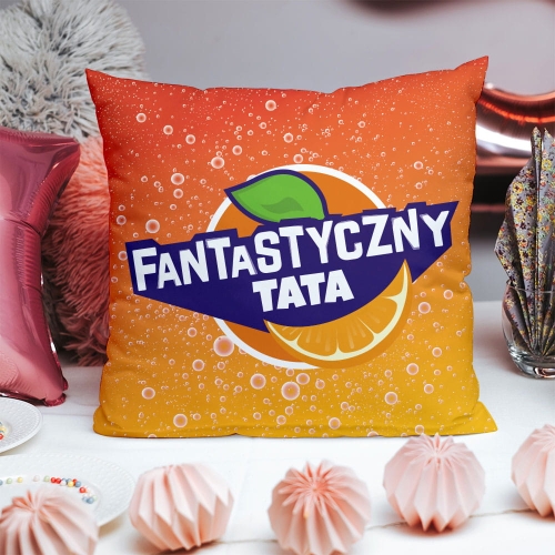 Poduszka z nadrukiem dla taty