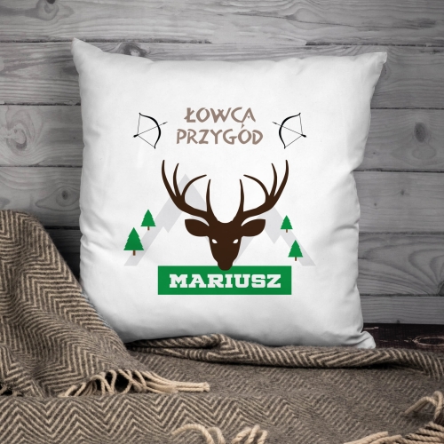 Poduszka z nadrukiem dla chłopaka