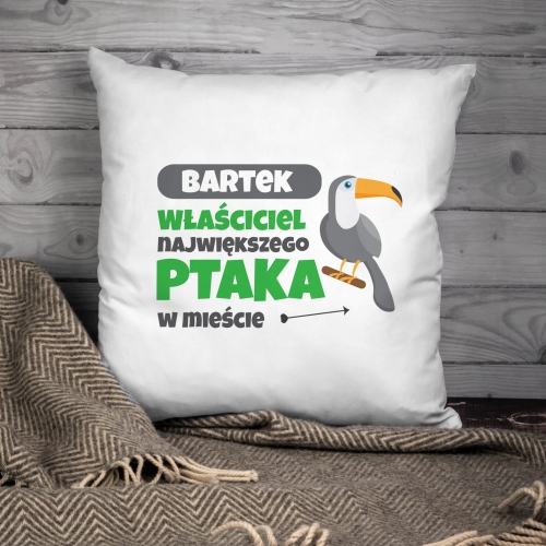 Poduszka z nadrukiem dla chłopaka