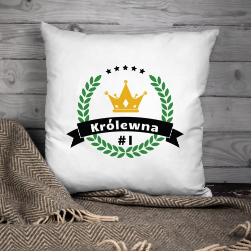 Poduszka z nadrukiem dla dziewczyny