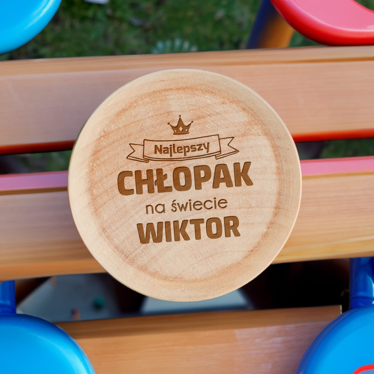 Drewniane Jojo z Grawerem dla Chłopaka - Prezent na Dzień Chłopaka -  Najlepszy chłopak na świecie