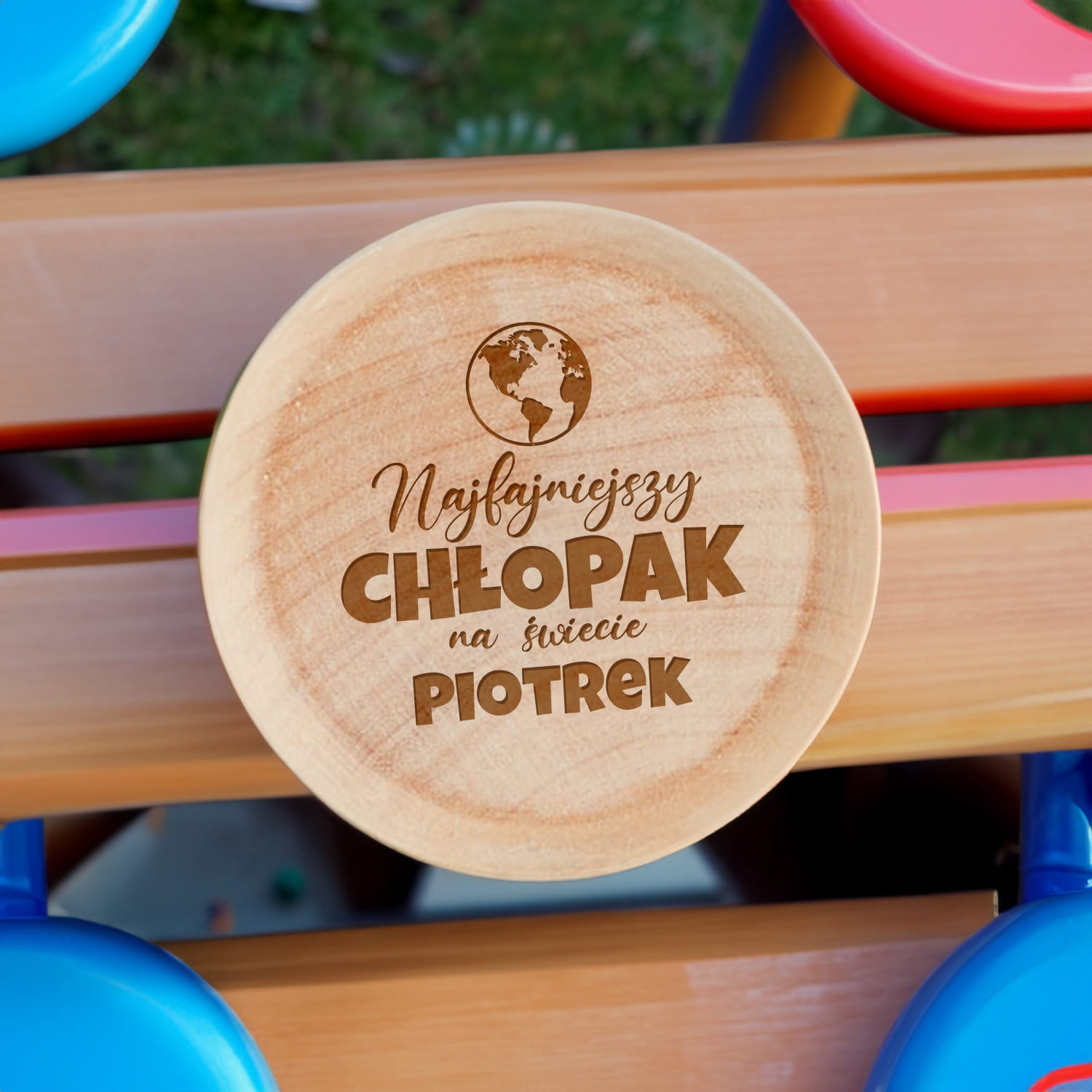 Drewniane Jojo z Grawerem dla Chłopaka - Prezent na Dzień Chłopaka -  Najfajniejszy chłopak na świecie