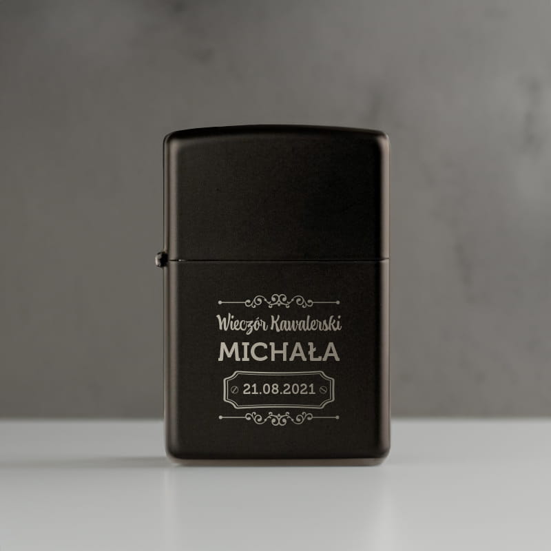 Zapalniczka Benzynowa z Grawerem - Prezent na Wieczór Kawalerski - Kawalerski