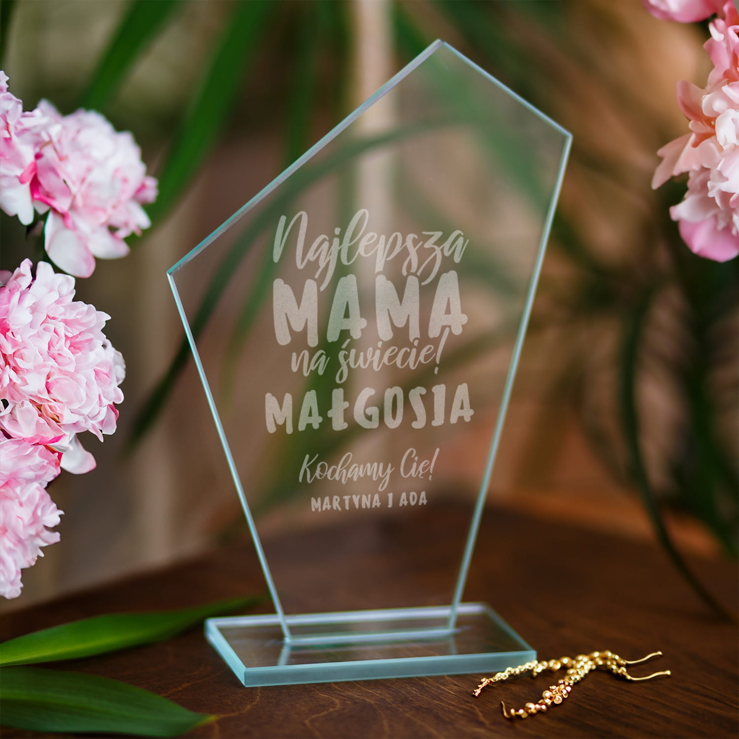 Trofeum Dla Mamy Prezent na Dzień Matki Statuetka Dla Mamy - Najlepsza Mama Na Świecie