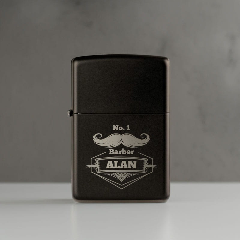 Zapalniczka Benzynowa z Grawerem dla Barbera - Prezent dla Barbera