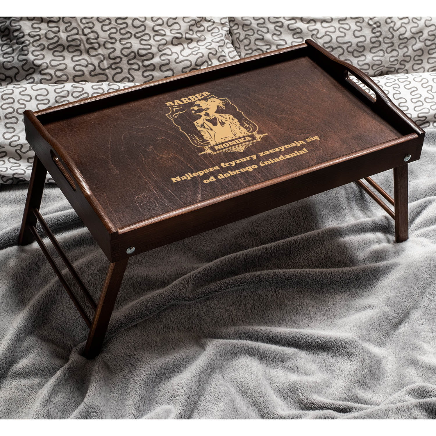 Taca Śniadaniowa Dla Barbera - Prezent Dla Barbera