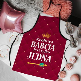 Pomysł na prezent: fartuch dla babci z nadrukiem