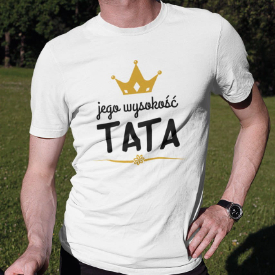 Koszulka z nadrukiem dla taty