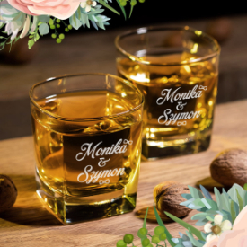 Szklanki do whisky na ślub