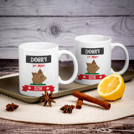 Kubek ze śmiesznym nadrukiem